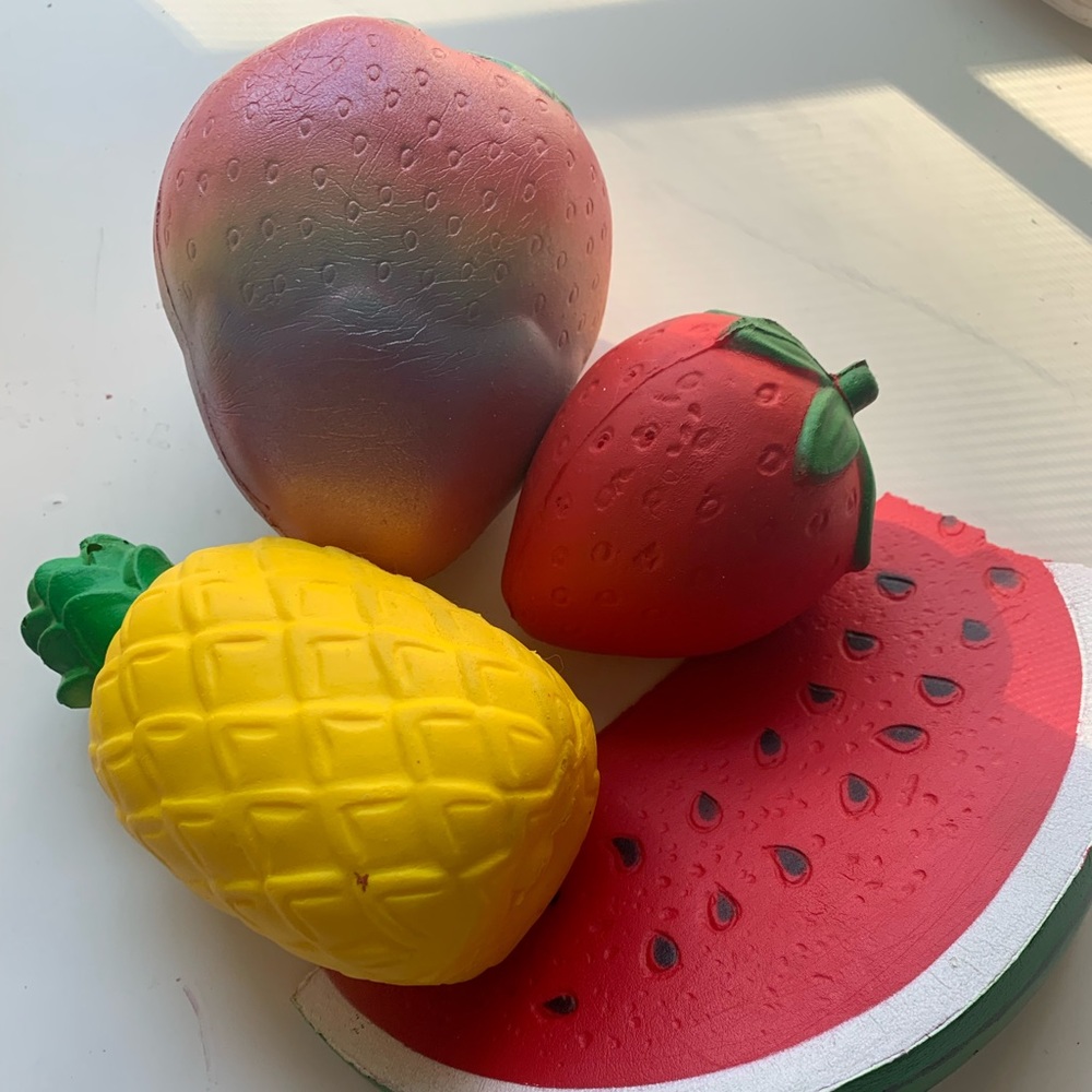 fruit squishy lot